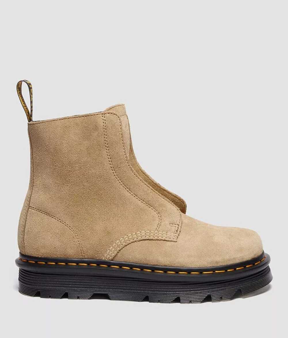 DR MARTENS WOMEN'S 7 ZEBZAG LACELESS SAVANNAH TAN EH SUEDE 42246200